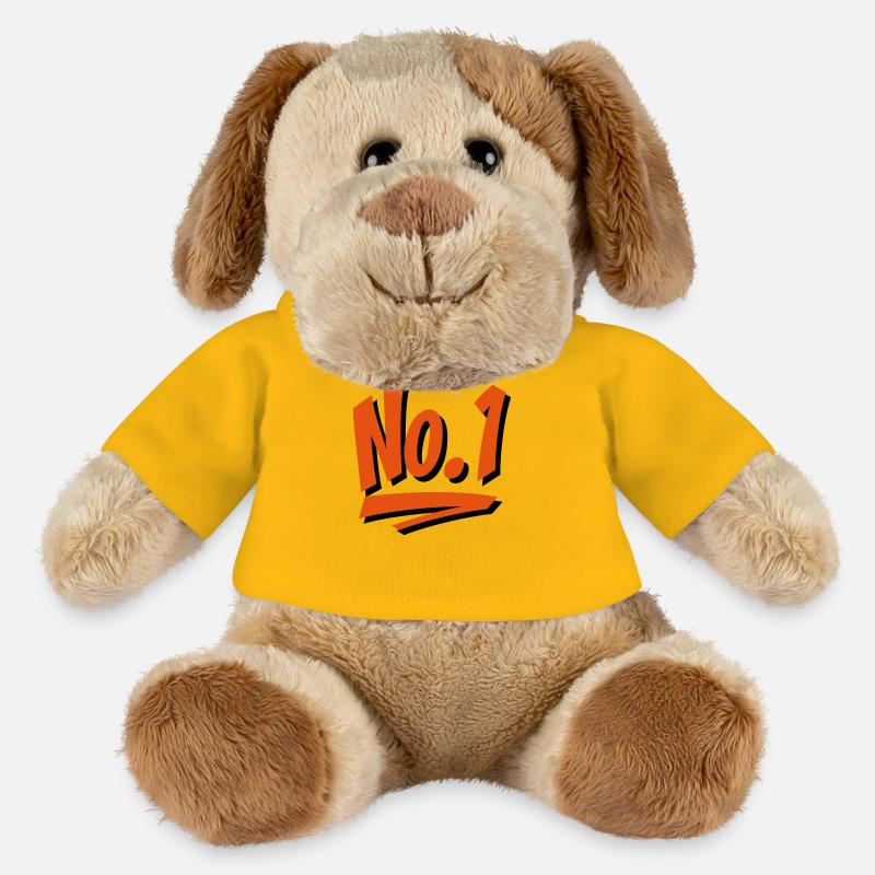Nummer 1 - MiniFeet® Hund Helge - Sonnengelb