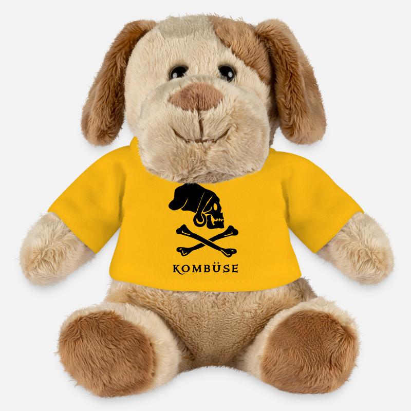 ~ ~ Caboose - Chien en peluche Helge MiniFeet® - jaune soleil