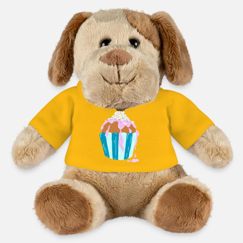 Cupcake, Törtchen - MiniFeet® Hund Helge - Sonnengelb