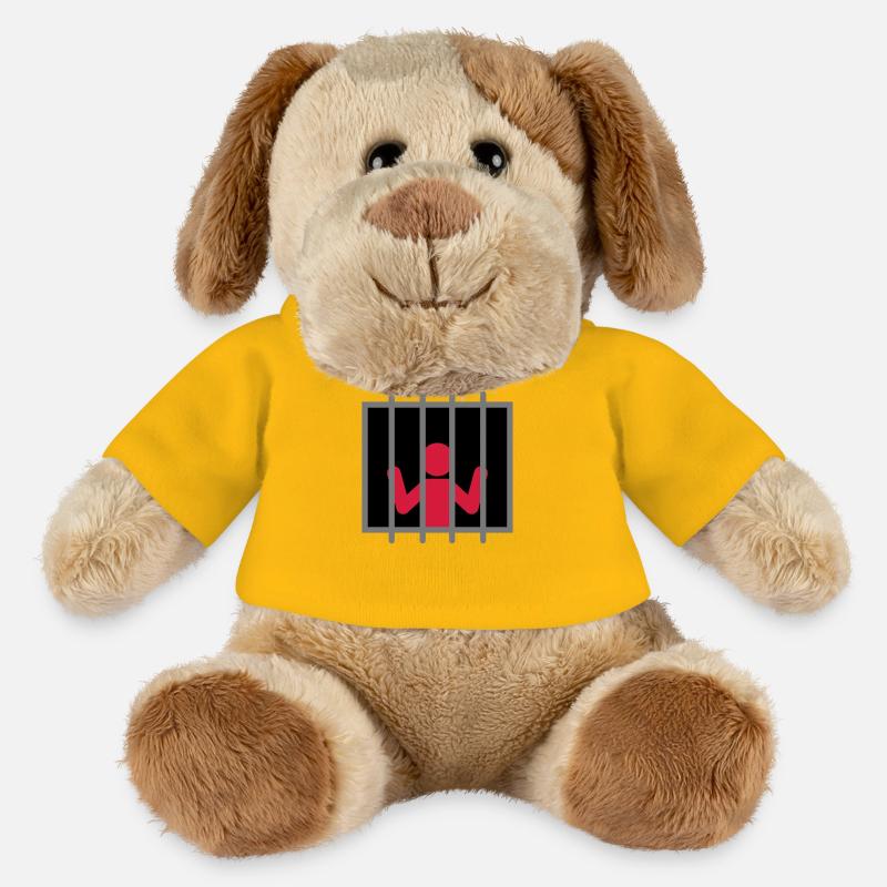 Captive Man - MiniFeet® Dog Helge - sun yellow