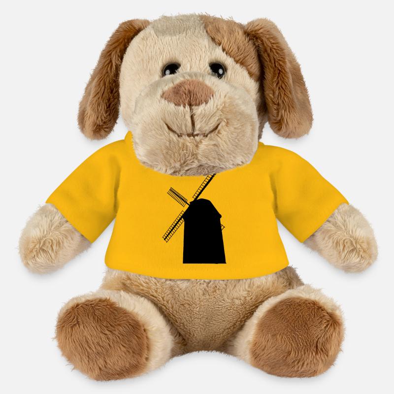 Windmühle - MiniFeet® Hund Helge - Sonnengelb