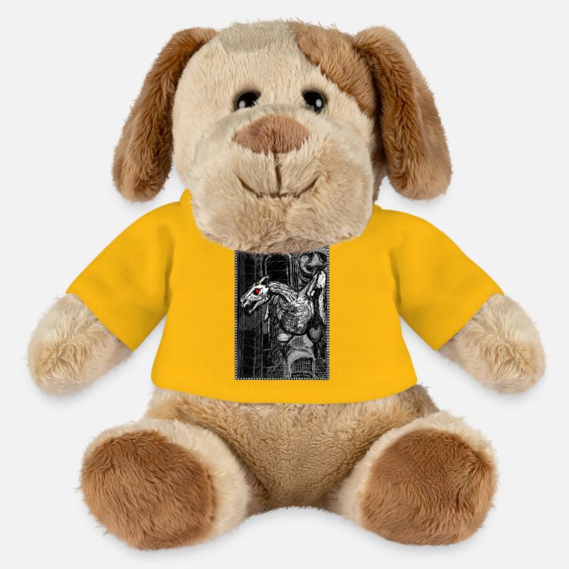 Der Gargoyle - MiniFeet® Hund Helge - Sonnengelb