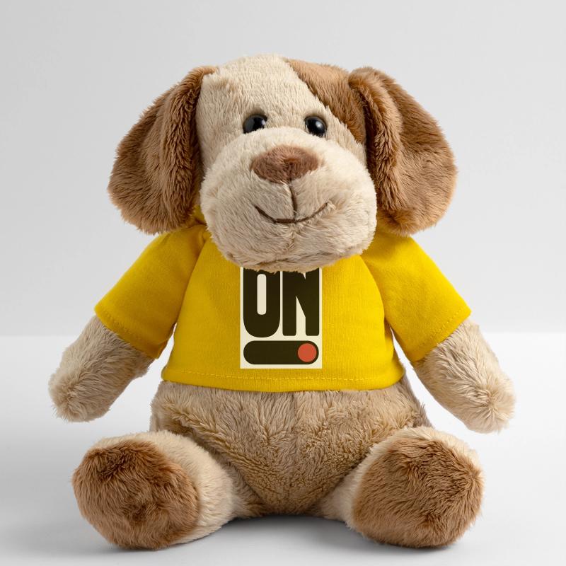 Affiche ON Statement Minimal Design Chien en peluche Helge MiniFeet®