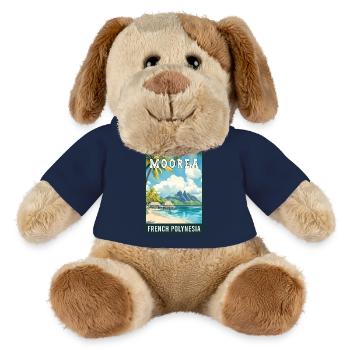 Erleben Sie tropische Moorea in Französisch-Polynesien - MiniFeet® Hund Helge - Sonnengelb - Vorne