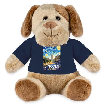 Lincoln, Nebraska - MiniFeet® Dog Helge - sun yellow - Front