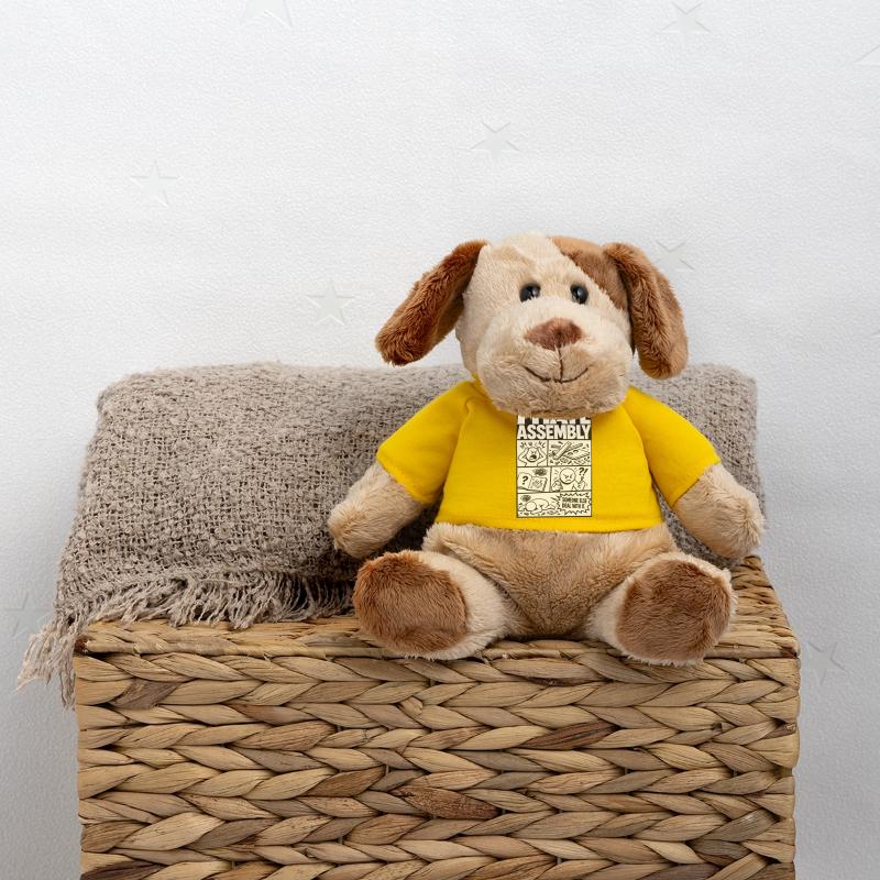 Je déteste les instructions d’assemblage Chien en peluche Helge MiniFeet®