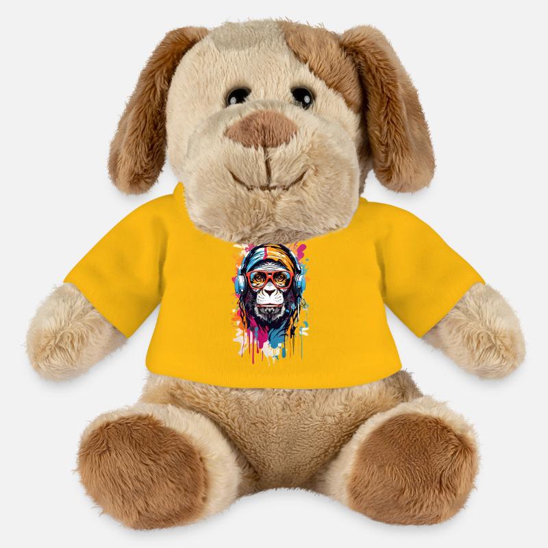 Coole Affe - MiniFeet® Hund Helge - Sonnengelb