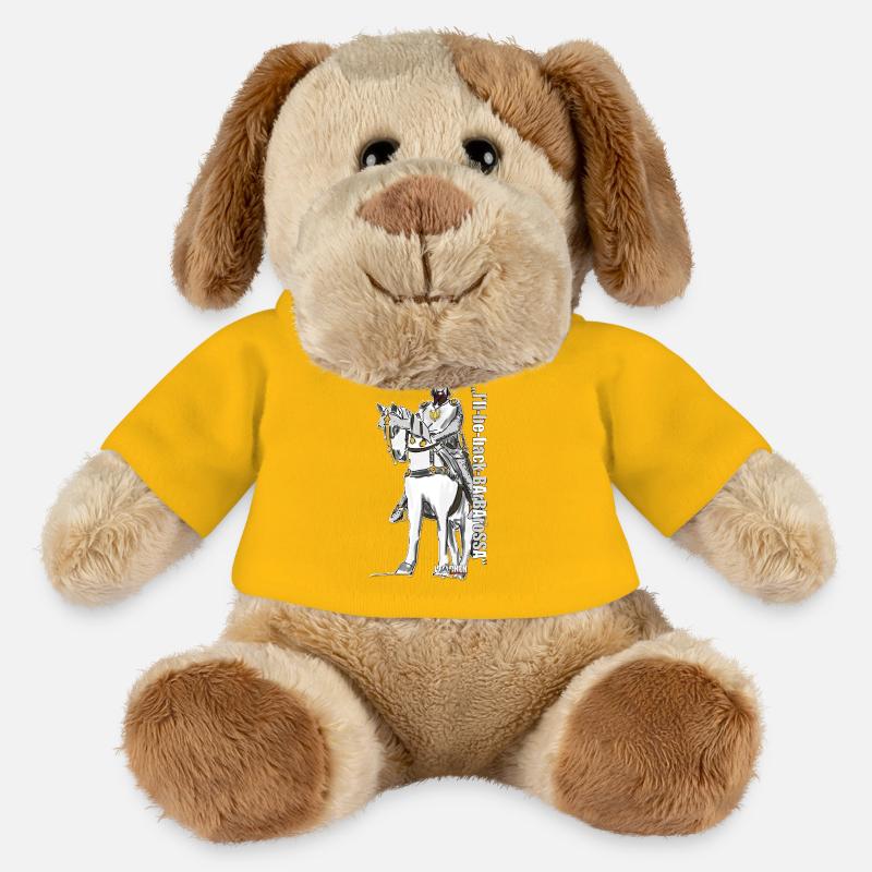 Barbarossa "I'll be back" - MiniFeet® Hund Helge - Sonnengelb