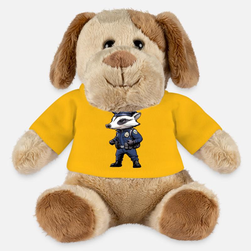 Dachs Polizei - MiniFeet® Hund Helge - Sonnengelb