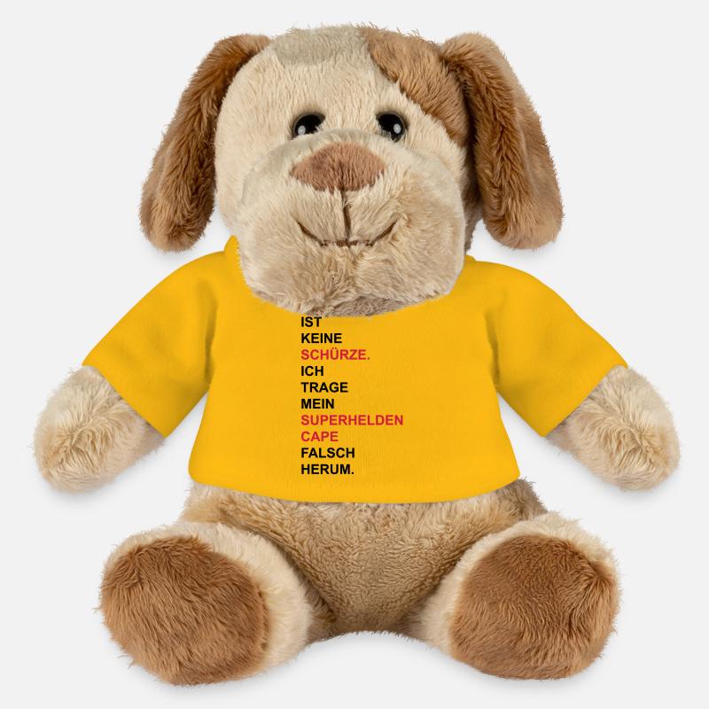 Schürze - MiniFeet® Hund Helge - Sonnengelb