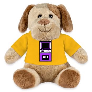Nostalgic Arcade Automat Gamer - MiniFeet® Dog Helge - sun yellow - Front