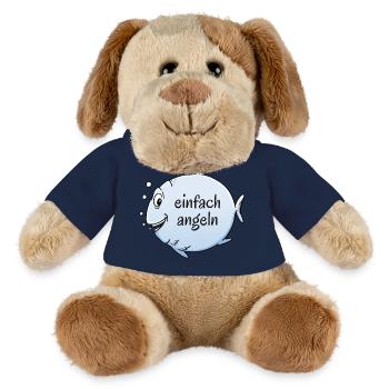 einfach angeln - MiniFeet® Hund Helge - Sonnengelb - Vorne