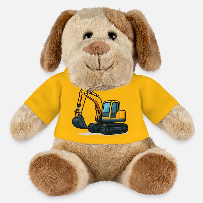 bagger comic - MiniFeet® Hund Helge - Sonnengelb