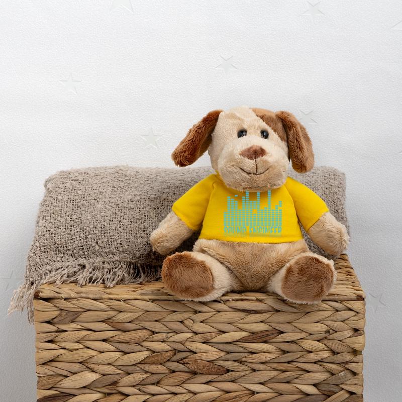 Conception d’ondes d’ingénieur du son Chien en peluche Helge MiniFeet®