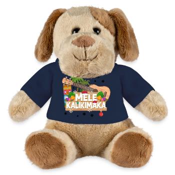 Hawaiian Ukulele Uke Christmas - MiniFeet® Hund Helge - Sonnengelb - Vorne