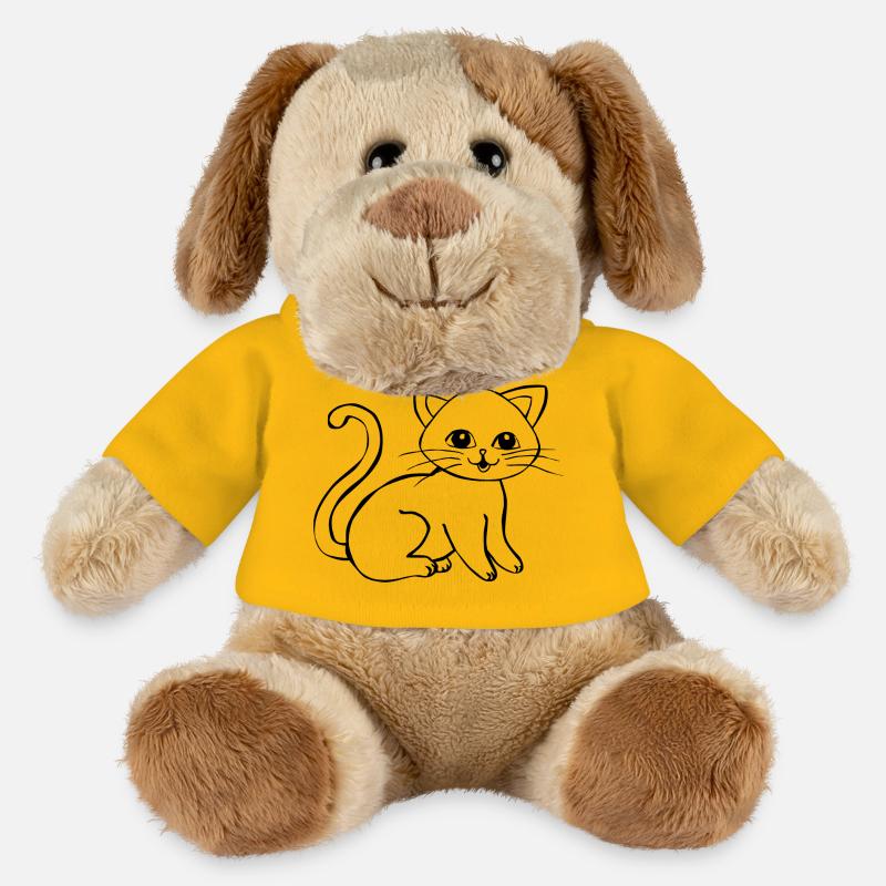 Katze - MiniFeet® Hund Helge - Sonnengelb