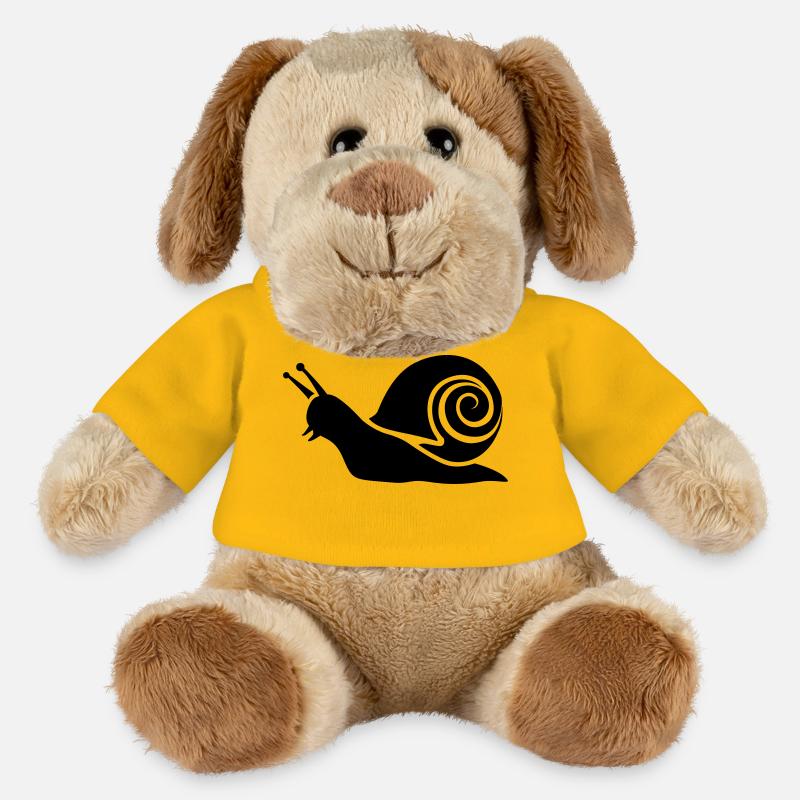 Schnecke - MiniFeet® Hund Helge - Sonnengelb
