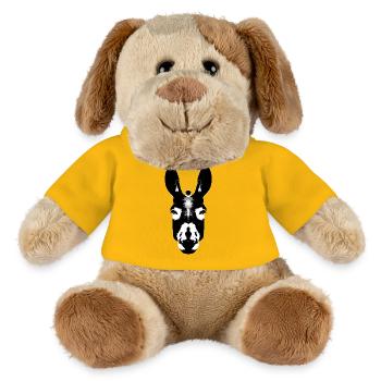 Esel / Kopf  - MiniFeet® Hund Helge - Sonnengelb - Vorne