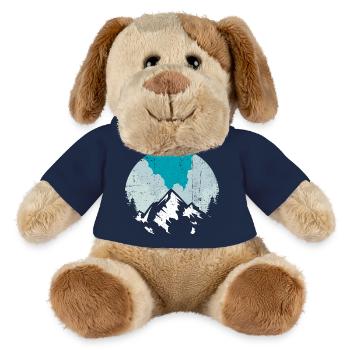 Cercle du pic de neige - Chien en peluche Helge MiniFeet® - bleu marine - Devant