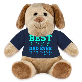 Blind Blindenschrift Braille - MiniFeet® Hund Helge - Sonnengelb - Vorne