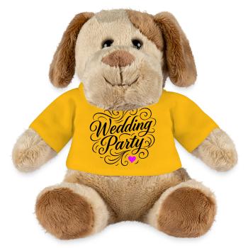 Wedding Party Wedding Party - MiniFeet® Dog Helge - sun yellow - Front