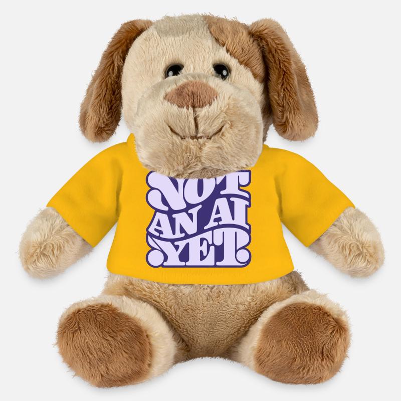 Not an AI yet - MiniFeet® Dog Helge - sun yellow