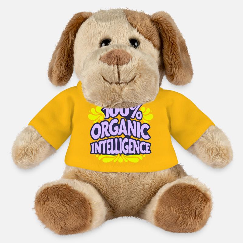 100 % organische Intelligenz, keine KI - MiniFeet® Hund Helge - Sonnengelb