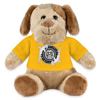 Tiki Requin Marteau - Chien en peluche Helge MiniFeet® - jaune soleil - Devant
