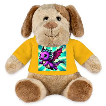 dragon - MiniFeet® Dog Helge - sun yellow - Front