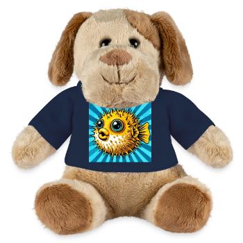 Kugelfisch - MiniFeet® Hund Helge - Sonnengelb - Vorne
