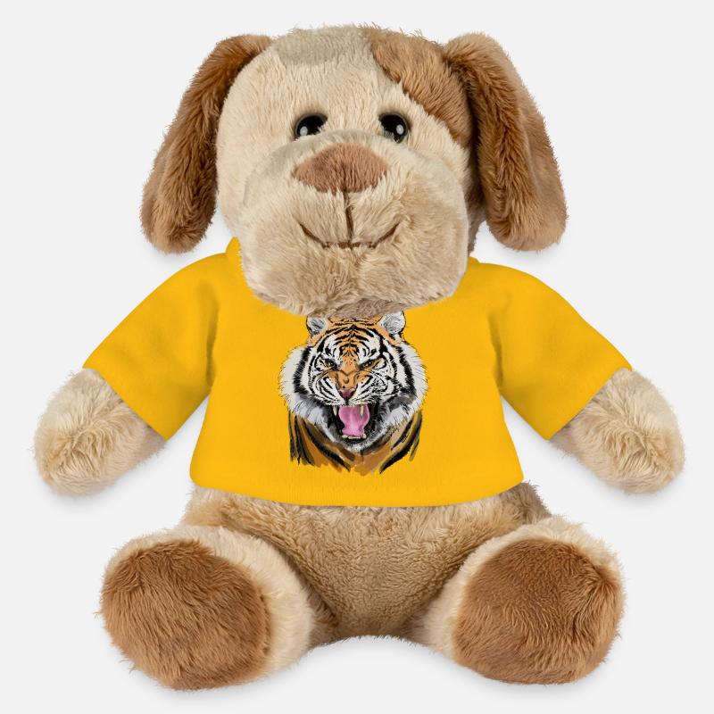 tiger - MiniFeet® Dog Helge - sun yellow