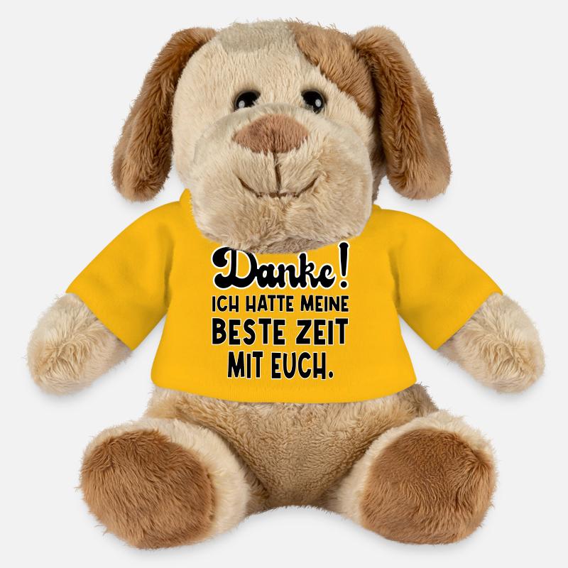 ABSCHIED TEAM - MiniFeet® Hund Helge - Sonnengelb