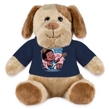 Baby King - Chien en peluche Helge MiniFeet® - jaune soleil - Devant