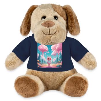 Girl in Cotton Candy Forest - MiniFeet® Dog Helge - sun yellow - Front