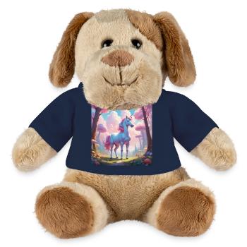 Unicorn in the Enchanted Forest - MiniFeet® Dog Helge - sun yellow - Front