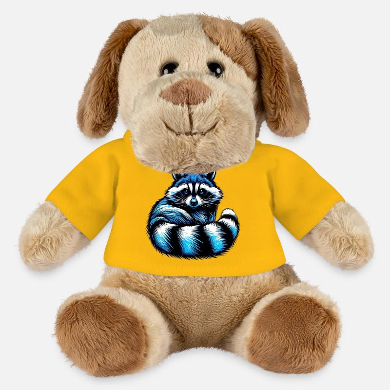 Waschbär - MiniFeet® Hund Helge - Sonnengelb