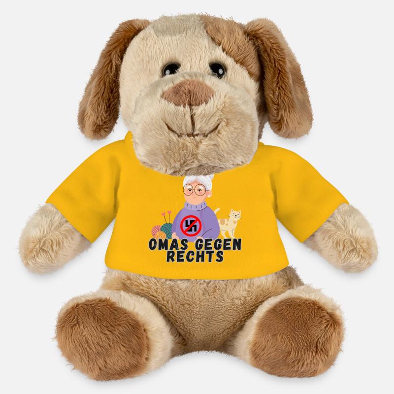 Omas gegen Rechts - MiniFeet® Hund Helge - Sonnengelb