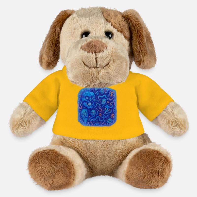 Zwinkerndes Chaos - MiniFeet® Hund Helge - Sonnengelb