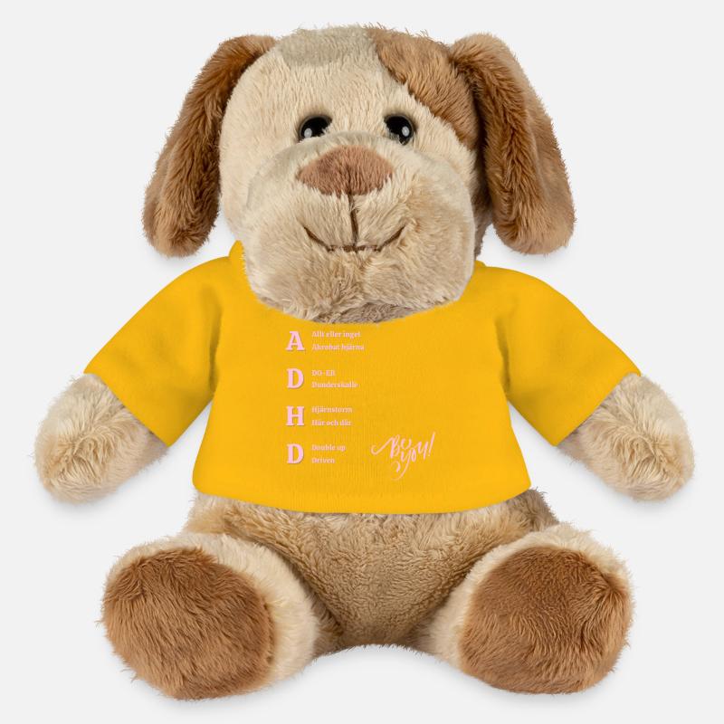 ADHS - MiniFeet® Hund Helge - Sonnengelb