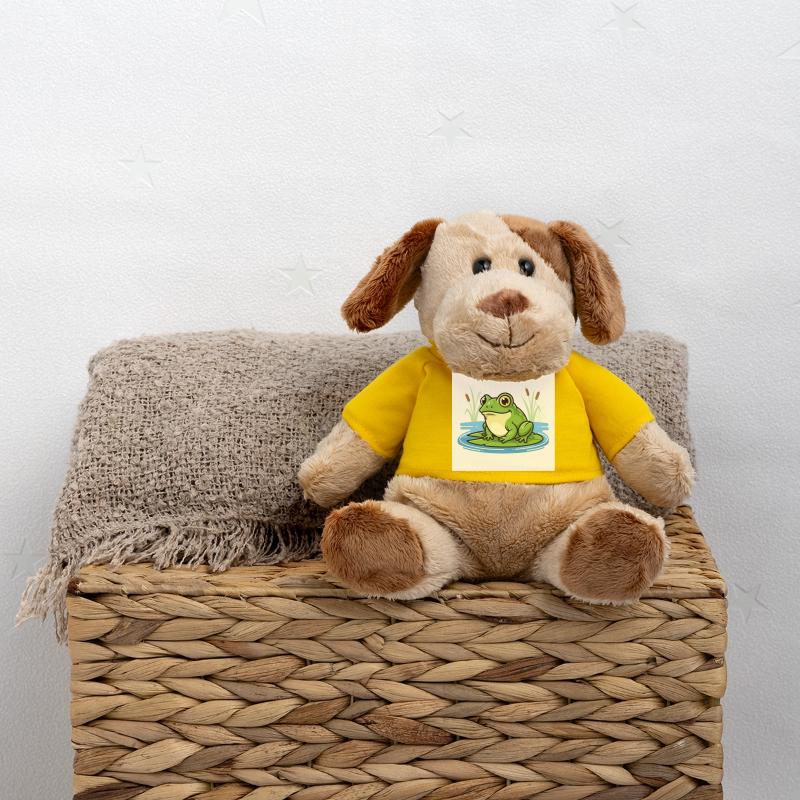 Charming frog on water lily MiniFeet® Dog Helge