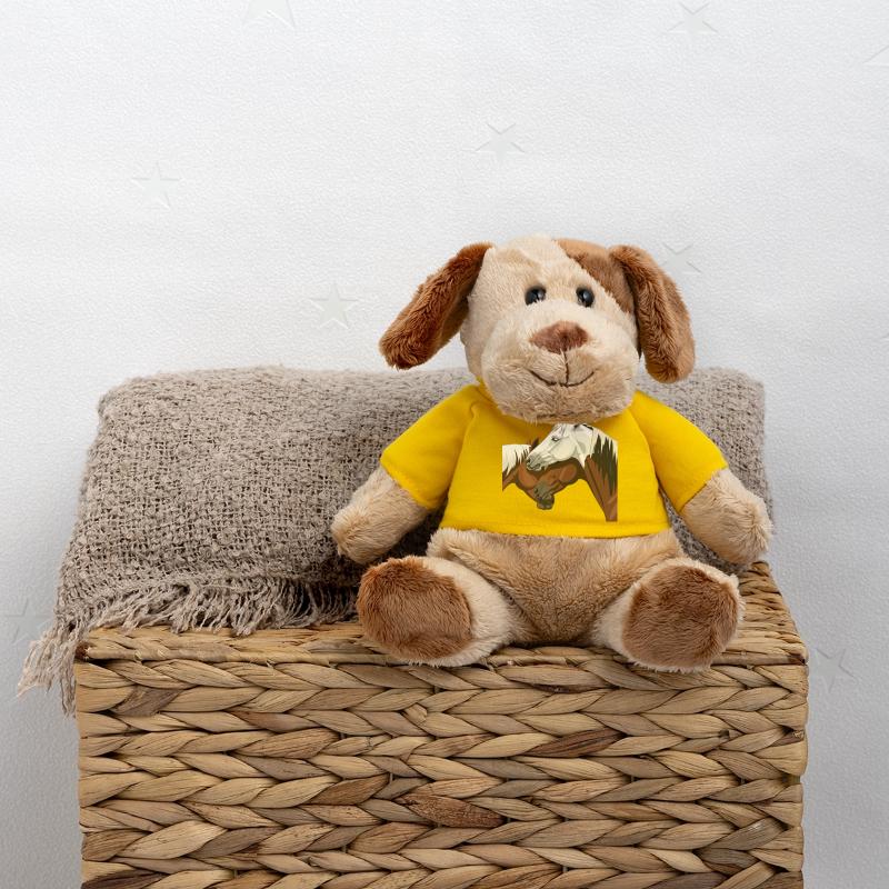Impression de cheval élégant Chien en peluche Helge MiniFeet®