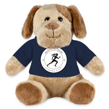 🏃 ♀️ Running Mum – For all running enthusiasts Mom - MiniFeet® Dog Helge - sun yellow - Front