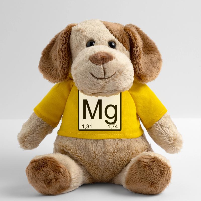 Té de conception d’élément en magnésium Chien en peluche Helge MiniFeet®