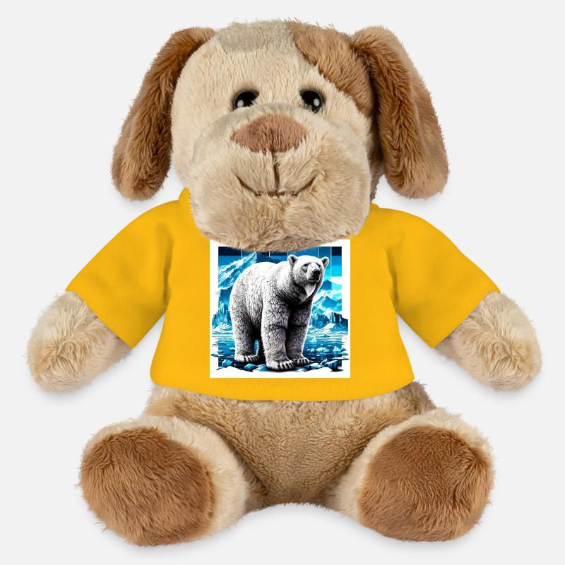 Eisbär - MiniFeet® Hund Helge - Sonnengelb