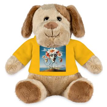 Blütenmasken Traum - MiniFeet® Hund Helge - Sonnengelb - Vorne