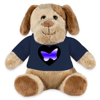 Schmetterlinge - MiniFeet® Hund Helge - Sonnengelb - Vorne