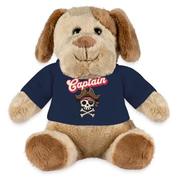 Captain Skull Piratensymbol - MiniFeet® Hund Helge - Sonnengelb - Vorne