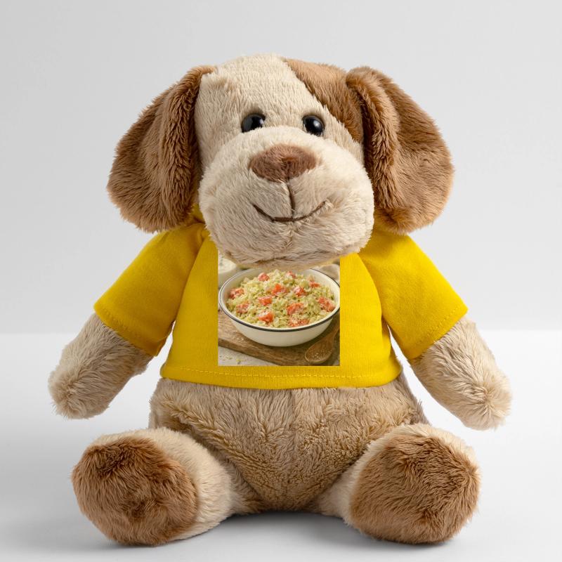 Salade crémeuse de chou et tomate Chien en peluche Helge MiniFeet®