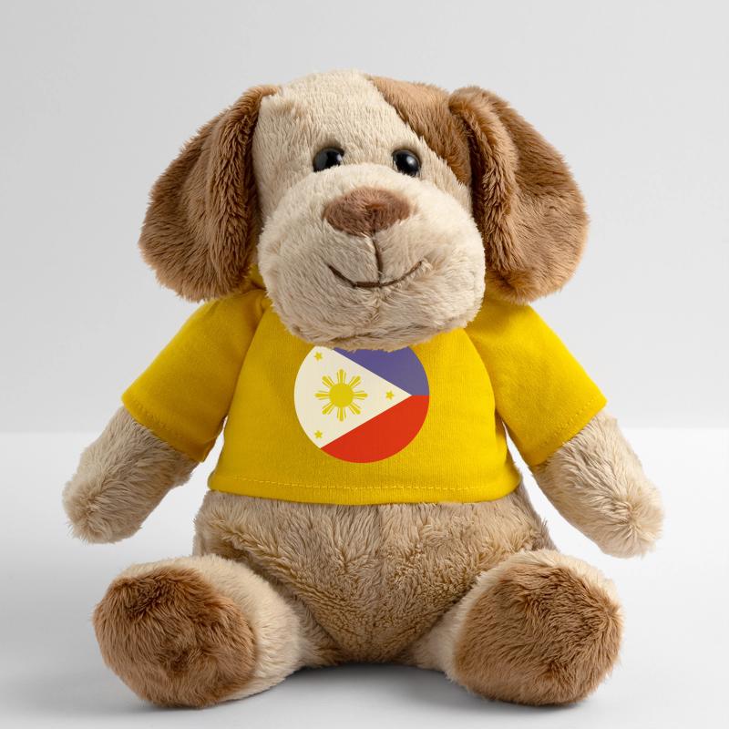 Drapeau rond philippin Chien en peluche Helge MiniFeet®