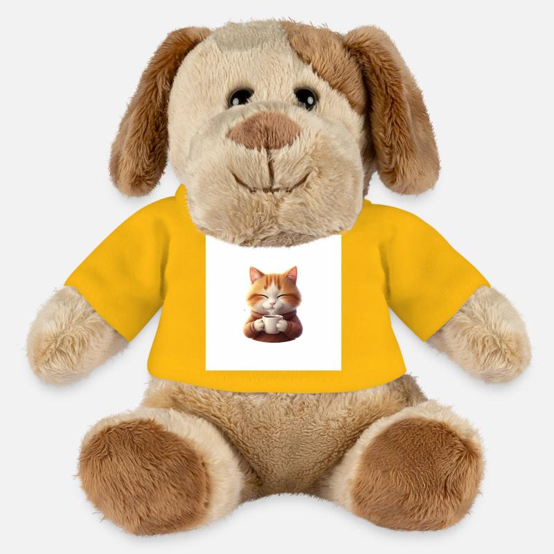 Cuddly Kitten Coffee Magic - MiniFeet® Dog Helge - sun yellow